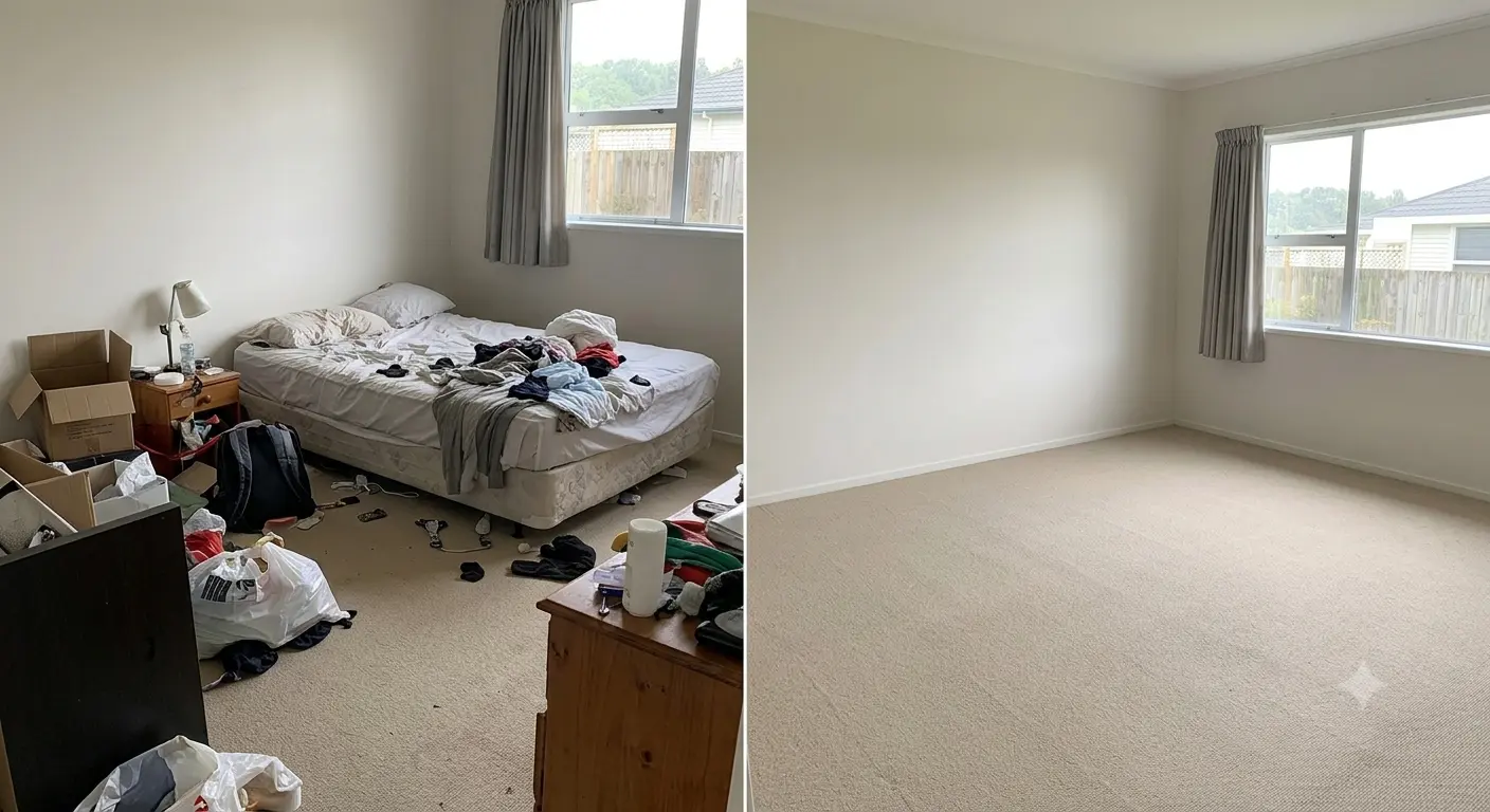 End of Tenancy Clean before and after